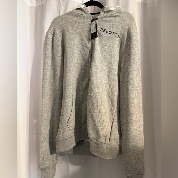 Peloton Tops - Peloton London City Zip Hoodie NWT Harrods Exclusive Gray Size L